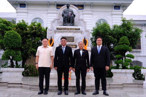 ทน.แม่สอด ยื่นหนังสือติดตามงบประมาณโครงการ ก่อสร้างศาลสมเด็จพระนเรศวรมหาราช	