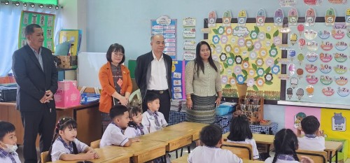 เทศบาลนครแม่สอด ลงพื้นที่ตรวจเยี่ยมโรงเรียนในสังกัดเทศบาลนครแม่สอด