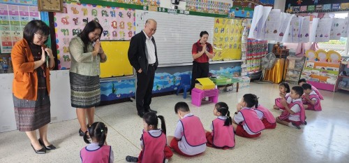 เทศบาลนครแม่สอด ลงพื้นที่ตรวจเยี่ยมโรงเรียนในสังกัดเทศบาลนครแม่สอด