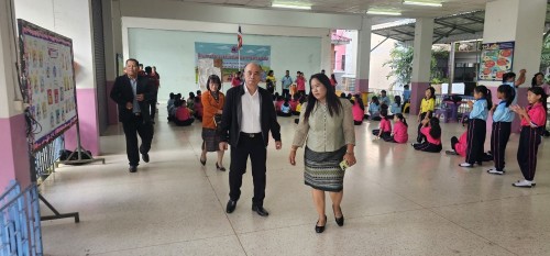 เทศบาลนครแม่สอด ลงพื้นที่ตรวจเยี่ยมโรงเรียนในสังกัดเทศบาลนครแม่สอด