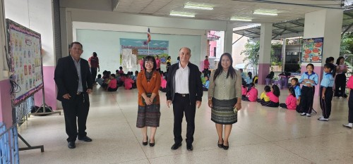 เทศบาลนครแม่สอด ลงพื้นที่ตรวจเยี่ยมโรงเรียนในสังกัดเทศบาลนครแม่สอด