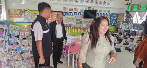 เทศบาลนครแม่สอด ลงพื้นที่ตรวจเยี่ยมโรงเรียนในสังกัดเทศบาลนครแม่สอด