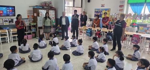 เทศบาลนครแม่สอด ลงพื้นที่ตรวจเยี่ยมโรงเรียนในสังกัดเทศบาลนครแม่สอด