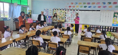 เทศบาลนครแม่สอด ลงพื้นที่ตรวจเยี่ยมโรงเรียนในสังกัดเทศบาลนครแม่สอด