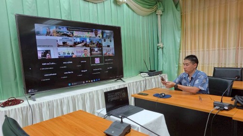 ทน.แม่สอด เข้าร่วมการประชุมรับการประเมินด้วยการสัมภาษณ์เพื่อพิจารณาคัดเลือกเป็นศูนย์ชุมชนคุ้มครองเด็กต้นแบบดีเด่น ประจำปีงบประมาณ 2568