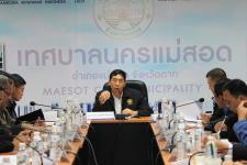 เทศบาลนครแม่สอด ร่วมโครงการสมาชิกวุฒิสภาพบประชาชน ในพื้นที่ภาคเหนือ (ตอนล่าง)