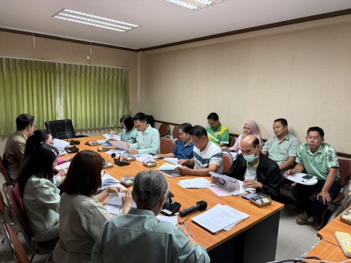 ทน.แม่สอด ประชุมการจัดทำร่างแผนพัฒนาท้องถิ่น (พ.ศ.2566 - 2570) เพิ่มเติม ครั้งที่ 3/2568 และร่างแผนการดำเนินงาน ประจำปีงบประมาณ พ.ศ.2569