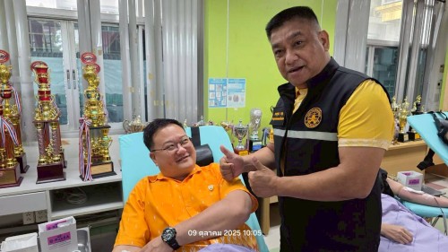 เทศบาลนครแม่สอด ร่วมกับโรงพยาบาลแม่สอด จัดกิจกรรมบริจาคโลหิตเพื่อถวายเป็นพระราชกุศลแด่พระบาทสมเด็จพระบรมชนกาธิเบศร มหาภูมิพลอดุลยเดชมหาราช บรมนาถบพิตร 