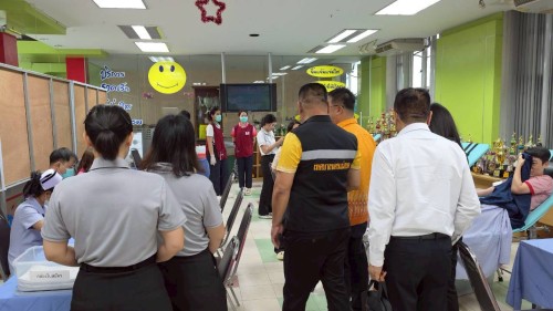 เทศบาลนครแม่สอด ร่วมกับโรงพยาบาลแม่สอด จัดกิจกรรมบริจาคโลหิตเพื่อถวายเป็นพระราชกุศลแด่พระบาทสมเด็จพระบรมชนกาธิเบศร มหาภูมิพลอดุลยเดชมหาราช บรมนาถบพิตร 