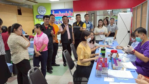 เทศบาลนครแม่สอด ร่วมกับโรงพยาบาลแม่สอด จัดกิจกรรมบริจาคโลหิตเพื่อถวายเป็นพระราชกุศลแด่พระบาทสมเด็จพระบรมชนกาธิเบศร มหาภูมิพลอดุลยเดชมหาราช บรมนาถบพิตร 