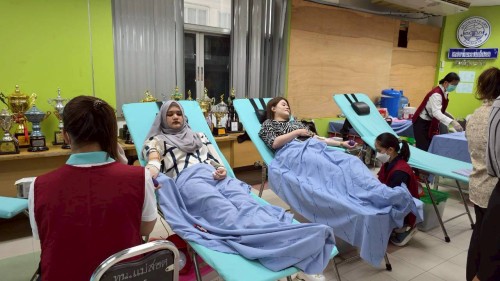 เทศบาลนครแม่สอด ร่วมกับโรงพยาบาลแม่สอด จัดกิจกรรมบริจาคโลหิตเพื่อถวายเป็นพระราชกุศลแด่พระบาทสมเด็จพระบรมชนกาธิเบศร มหาภูมิพลอดุลยเดชมหาราช บรมนาถบพิตร 