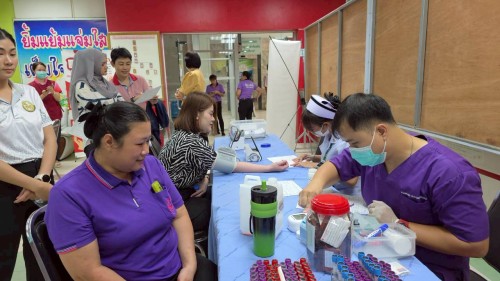 เทศบาลนครแม่สอด ร่วมกับโรงพยาบาลแม่สอด จัดกิจกรรมบริจาคโลหิตเพื่อถวายเป็นพระราชกุศลแด่พระบาทสมเด็จพระบรมชนกาธิเบศร มหาภูมิพลอดุลยเดชมหาราช บรมนาถบพิตร 