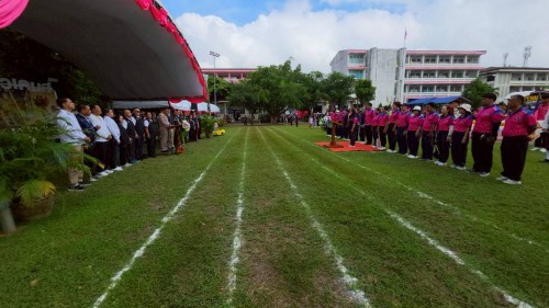 ทน.แม่สอด ร่วมพิธีเปิดการแข่งขันกีฬาสี “ดอนแก้วเกมส์” โรงเรียนเทศบาลวัดดอนแก้ว ประจำปีการศึกษา 2568