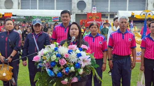 ทน.แม่สอด ร่วมพิธีเปิดการแข่งขันกีฬาสี “ดอนแก้วเกมส์” โรงเรียนเทศบาลวัดดอนแก้ว ประจำปีการศึกษา 2568