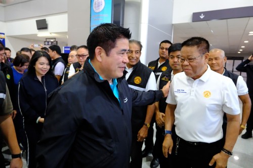 ทน.แม่สอด  ร่วมให้การต้อนรับ ร้อยเอก ธรรมนัส พรหมเผ่า รองนายกรัฐมนตรีและรัฐมนตรีว่าการกระทรวงเกษตรและสหกรณ์ พร้อมคณะ ในโอกาสลงพื้นที่ตรวจราชการในพื้นที่จังหวัดตาก