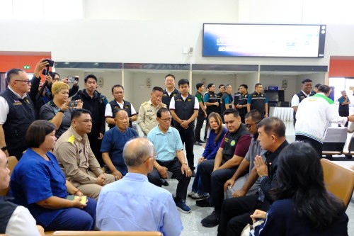 ทน.แม่สอด  ร่วมให้การต้อนรับ ร้อยเอก ธรรมนัส พรหมเผ่า รองนายกรัฐมนตรีและรัฐมนตรีว่าการกระทรวงเกษตรและสหกรณ์ พร้อมคณะ ในโอกาสลงพื้นที่ตรวจราชการในพื้นที่จังหวัดตาก