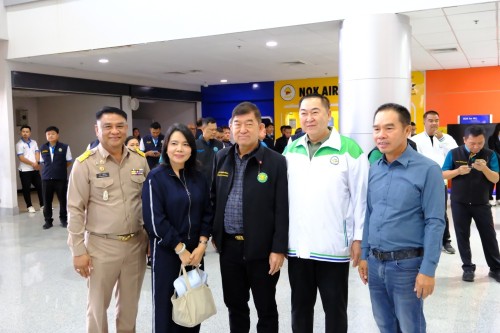 ทน.แม่สอด  ร่วมให้การต้อนรับ ร้อยเอก ธรรมนัส พรหมเผ่า รองนายกรัฐมนตรีและรัฐมนตรีว่าการกระทรวงเกษตรและสหกรณ์ พร้อมคณะ ในโอกาสลงพื้นที่ตรวจราชการในพื้นที่จังหวัดตาก