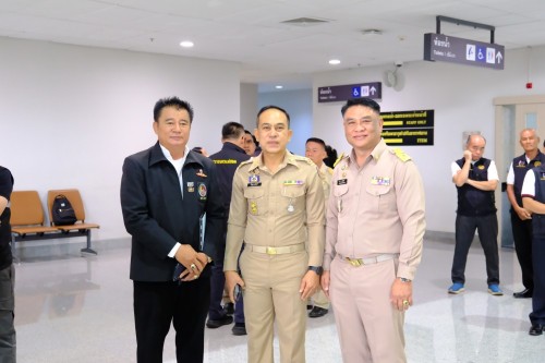 ทน.แม่สอด  ร่วมให้การต้อนรับ ร้อยเอก ธรรมนัส พรหมเผ่า รองนายกรัฐมนตรีและรัฐมนตรีว่าการกระทรวงเกษตรและสหกรณ์ พร้อมคณะ ในโอกาสลงพื้นที่ตรวจราชการในพื้นที่จังหวัดตาก