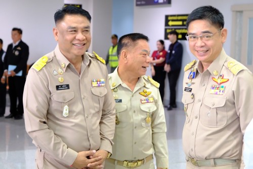 ทน.แม่สอด  ร่วมให้การต้อนรับ ร้อยเอก ธรรมนัส พรหมเผ่า รองนายกรัฐมนตรีและรัฐมนตรีว่าการกระทรวงเกษตรและสหกรณ์ พร้อมคณะ ในโอกาสลงพื้นที่ตรวจราชการในพื้นที่จังหวัดตาก