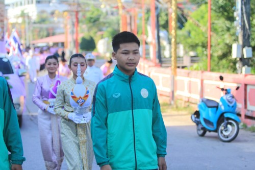 ทน.แม่สอด จัดพิธีเชิญถ้วยพระราชทานสมเด็จพระกนิษฐาธิราชเจ้า กรมสมเด็จพระเทพรัตนราชสุดาฯ สยามบรมราชกุมารี ประจำปี 2568 
