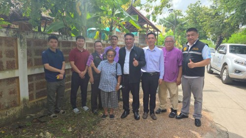 เทศบาลนครแม่สอด ร่วมกับกรมโยธาธิการและผังเมือง ลงพื้นที่การก่อสร้างถนนและท่อระบายน้ำ ตามโครงการก่อสร้างของกรมโยธาธิการและผังเมือง