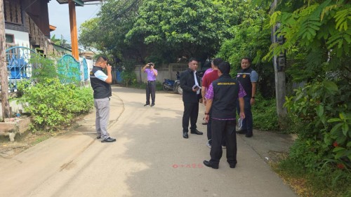 เทศบาลนครแม่สอด ร่วมกับกรมโยธาธิการและผังเมือง ลงพื้นที่การก่อสร้างถนนและท่อระบายน้ำ ตามโครงการก่อสร้างของกรมโยธาธิการและผังเมือง