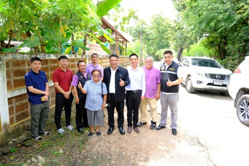 เทศบาลนครแม่สอด ร่วมกับกรมโยธาธิการและผังเมือง ลงพื้นที่การก่อสร้างถนนและท่อระบายน้ำ ตามโครงการก่อสร้างของกรมโยธาธิการและผังเมือง