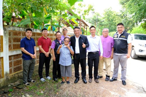 เทศบาลนครแม่สอด ร่วมกับกรมโยธาธิการและผังเมือง ลงพื้นที่การก่อสร้างถนนและท่อระบายน้ำ ตามโครงการก่อสร้างของกรมโยธาธิการและผังเมือง