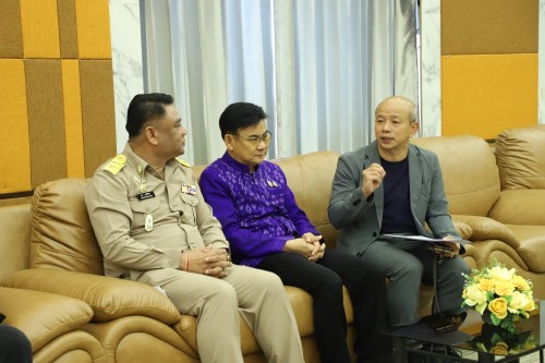 ทน.แม่สอด เข้าร่วมกิจกรรมประชุม Kick off เพื่อชี้แจงโครงการคัดเลือกพื้นที่ดำเนินงานที่มีศักยภาพในการส่งเสริมให้เกิดเป็นต้นแบบร่วมตอบโจทย์การพัฒนาใน 7 มิติทน.แม่สอด เข้าร่วมกิจกรรมประชุม Kick off เพื่อชี้แจงโครงการคัดเลือกพื้นที่ดำเนินงานที่มีศักยภาพในการส