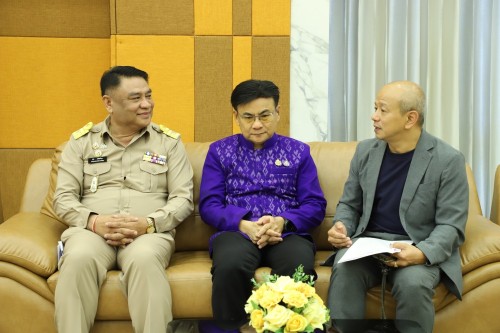 ทน.แม่สอด เข้าร่วมกิจกรรมประชุม Kick off เพื่อชี้แจงโครงการคัดเลือกพื้นที่ดำเนินงานที่มีศักยภาพในการส่งเสริมให้เกิดเป็นต้นแบบร่วมตอบโจทย์การพัฒนาใน 7 มิติทน.แม่สอด เข้าร่วมกิจกรรมประชุม Kick off เพื่อชี้แจงโครงการคัดเลือกพื้นที่ดำเนินงานที่มีศักยภาพในการส