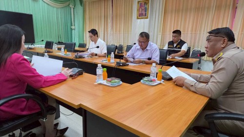 ทน.แม่สอด จัดประชุมคณะกรรมการจัดหาประโยชน์ในทรัพย์สินของเทศบาลนครแม่สอด ครั้งที่ 1/2569