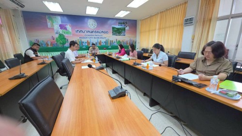 ทน.แม่สอด จัดประชุมคณะกรรมการจัดหาประโยชน์ในทรัพย์สินของเทศบาลนครแม่สอด ครั้งที่ 1/2569
