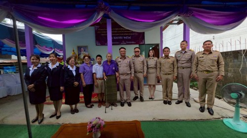 ทน.แม่สอด ร่วมพิธีมอบบ้านโครงการกาชาดปรับปรุงซ่อมแซม ที่อยู่อาศัยให้แก่ผู้ยากไร้ ผู้ด้อยโอกาสเฉลิมพระเกียรติสมเด็จพระกนิษฐาธิราชเจ้า กรมสมเด็จพระเทพรัตนราชสุดา ฯ สยามบรมราชกุมารี เนื่องในโอกาสวันคล้ายวันพระราชสมภพ ทรงพระเจริญพระชนมายุ 70 พรรษา