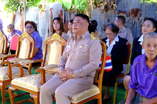 ทน.แม่สอด ร่วมพิธีมอบบ้านโครงการกาชาดปรับปรุงซ่อมแซม ที่อยู่อาศัยให้แก่ผู้ยากไร้ ผู้ด้อยโอกาสเฉลิมพระเกียรติสมเด็จพระกนิษฐาธิราชเจ้า กรมสมเด็จพระเทพรัตนราชสุดา ฯ สยามบรมราชกุมารี เนื่องในโอกาสวันคล้ายวันพระราชสมภพ ทรงพระเจริญพระชนมายุ 70 พรรษา