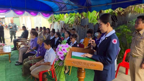 ทน.แม่สอด ร่วมพิธีมอบบ้านโครงการกาชาดปรับปรุงซ่อมแซม ที่อยู่อาศัยให้แก่ผู้ยากไร้ ผู้ด้อยโอกาสเฉลิมพระเกียรติสมเด็จพระกนิษฐาธิราชเจ้า กรมสมเด็จพระเทพรัตนราชสุดา ฯ สยามบรมราชกุมารี เนื่องในโอกาสวันคล้ายวันพระราชสมภพ ทรงพระเจริญพระชนมายุ 70 พรรษา