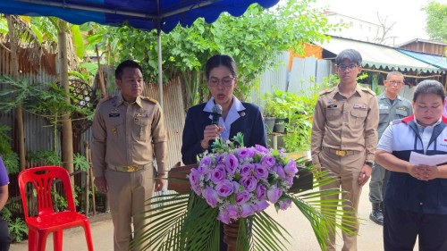 ทน.แม่สอด ร่วมพิธีมอบบ้านโครงการกาชาดปรับปรุงซ่อมแซม ที่อยู่อาศัยให้แก่ผู้ยากไร้ ผู้ด้อยโอกาสเฉลิมพระเกียรติสมเด็จพระกนิษฐาธิราชเจ้า กรมสมเด็จพระเทพรัตนราชสุดา ฯ สยามบรมราชกุมารี เนื่องในโอกาสวันคล้ายวันพระราชสมภพ ทรงพระเจริญพระชนมายุ 70 พรรษา