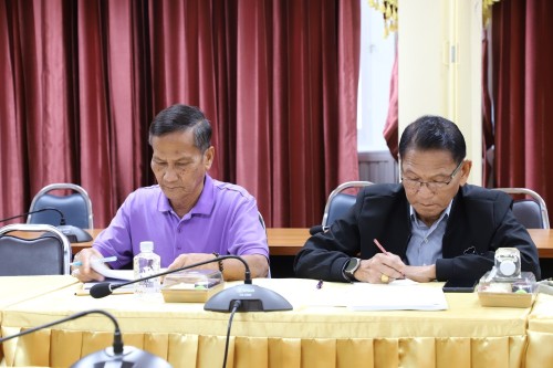 ทน.แม่สอด ประชุมคณะกรรมการพัฒนาเทศบาลนครแม่สอดเพื่อพิจารณาร่างแผนพัฒนาท้องถิ่น (พ.ศ.2566 - 2570) เพิ่มเติม ครั้งที่ 3/2568 ร่างแผนการดำเนินงาน ประจำปีงบประมาณ พ.ศ. 2569