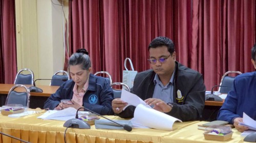 ทน.แม่สอด ประชุมคณะกรรมการพัฒนาเทศบาลนครแม่สอดเพื่อพิจารณาร่างแผนพัฒนาท้องถิ่น (พ.ศ.2566 - 2570) เพิ่มเติม ครั้งที่ 3/2568 ร่างแผนการดำเนินงาน ประจำปีงบประมาณ พ.ศ. 2569