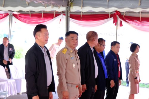 เทศบาลนครแม่สอด ร่วมพิธีทำบุญเนื่องใน วันตำรวจ สถานีตำรวจภูธรแม่สอด ประจำปี 2568