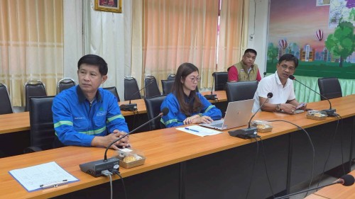 ทน.แม่สอด จัดประชุมรายงานความคืบหน้าของโครงการบริหารจัดการและกำจัดขยะมูลฝอย และผลิตกระแสไฟฟ้าขนาดเล็กมากโดยใช้ขยะชุมชนเป็นเชื้อเพลิง ครั้งที่ 10/2568