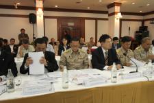 รัฐมนตรีว่าการกระทรวงมหาด นายจารุพงศ์ เรืองสุวรรณ ลงพื้นที่แม่สอดประชุมเร่งด่วนการจัดตั้งเขตเศรษฐกิจพิเศษแม่สอด 