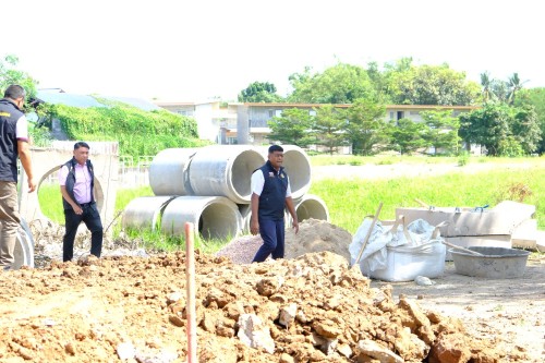 เทศบาลนครแม่สอด ลงพื้นที่ติดตามความคืบหน้า โครงการก่อสร้างกรมโยธาธิการและผังเมือง