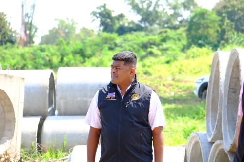 เทศบาลนครแม่สอด ลงพื้นที่ติดตามความคืบหน้า โครงการก่อสร้างกรมโยธาธิการและผังเมือง