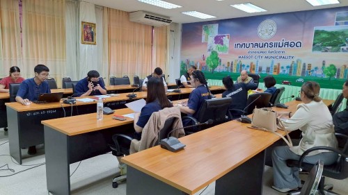 ทน.แม่สอด จัดประชุมหารือแนวทางการพัฒนาศักยภาพด้านการจัดการศึกษาโรงเรียนกีฬาเทศบาลนครแม่สอด ครั้งที่ 1/2568