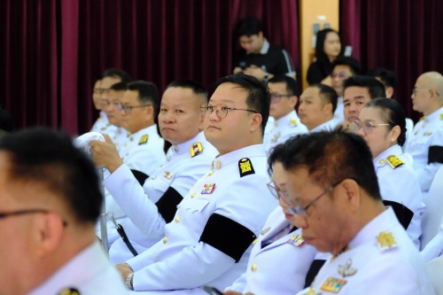 เทศบาลนครแม่สอด ร่วมพิธีถวายน้ำสรงพระบรมศพเบื้องหน้าพระฉายาลักษณ์สมเด็จพระนางเจ้าสิริกิติ์ พระบรมราชินีนาถ พระบรมราชชนนีพันปีหลวง