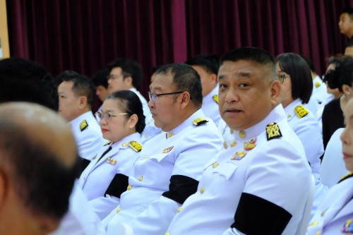 เทศบาลนครแม่สอด ร่วมพิธีถวายน้ำสรงพระบรมศพเบื้องหน้าพระฉายาลักษณ์สมเด็จพระนางเจ้าสิริกิติ์ พระบรมราชินีนาถ พระบรมราชชนนีพันปีหลวง