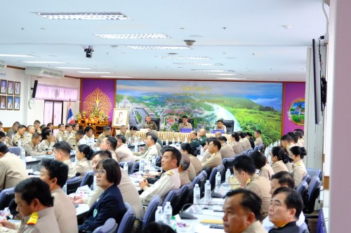 ทน.แม่สอด เข้าร่วมการประชุมหัวหน้าส่วนราชการ หัวหน้าหน่วยงานรัฐวิสาหกิจ สังกัดกระทรวงมหาดไทย นายอำเภอ และ          ผู้ที่เกี่ยวข้อง และประชุมคณะกรมการจังหวัดตาก หัวหน้าส่วนราชการ และผู้ที่เกี่ยวข้อง ครั้งที่ 10/2568 ประจำเดือน ตุลาคม 2568