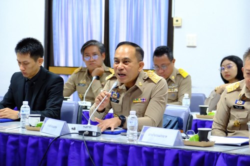 ทน.แม่สอด เข้าร่วมการประชุมหัวหน้าส่วนราชการ หัวหน้าหน่วยงานรัฐวิสาหกิจ สังกัดกระทรวงมหาดไทย นายอำเภอ และ          ผู้ที่เกี่ยวข้อง และประชุมคณะกรมการจังหวัดตาก หัวหน้าส่วนราชการ และผู้ที่เกี่ยวข้อง ครั้งที่ 10/2568 ประจำเดือน ตุลาคม 2568