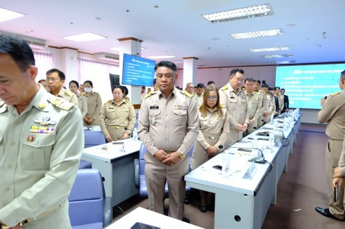 ทน.แม่สอด เข้าร่วมการประชุมหัวหน้าส่วนราชการ หัวหน้าหน่วยงานรัฐวิสาหกิจ สังกัดกระทรวงมหาดไทย นายอำเภอ และ          ผู้ที่เกี่ยวข้อง และประชุมคณะกรมการจังหวัดตาก หัวหน้าส่วนราชการ และผู้ที่เกี่ยวข้อง ครั้งที่ 10/2568 ประจำเดือน ตุลาคม 2568