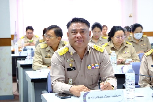 ทน.แม่สอด เข้าร่วมการประชุมหัวหน้าส่วนราชการ หัวหน้าหน่วยงานรัฐวิสาหกิจ สังกัดกระทรวงมหาดไทย นายอำเภอ และ          ผู้ที่เกี่ยวข้อง และประชุมคณะกรมการจังหวัดตาก หัวหน้าส่วนราชการ และผู้ที่เกี่ยวข้อง ครั้งที่ 10/2568 ประจำเดือน ตุลาคม 2568